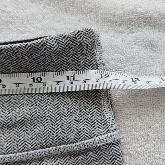 Lululemon 4 Wunder Under Crop Leggings Athletic Yoga Herringbone Gray Luon - Picture 10 of 12